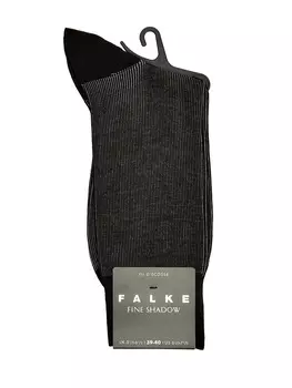 Высокие носки Fine Shadow из мерсеризованного хлопка