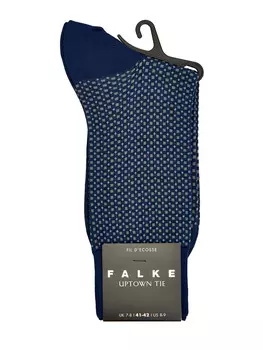 Высокие носки Uptown Tie с узором в стиле галстука