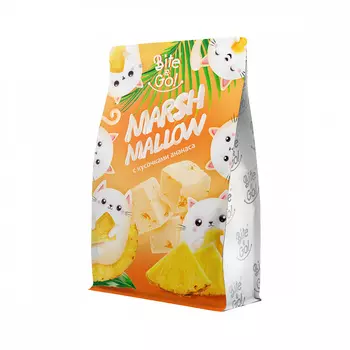 Bite&Go Маршмеллоу с ананасом, 120 гр.