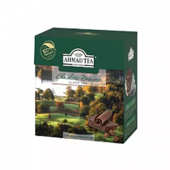 Чай Ahmad Tea Шоколадный брауни черный, 20 пир.
