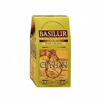 Чай Basilur Остров "Золотой/Gold OP1", 100 гр