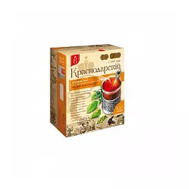 Чай черный байховый, высший сорт, Объединение Краснодарский чай, 100 шт.