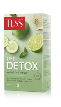 Чай черный Tess Forest Dream со вкусом малины и черники, в пирамидках, 20 шт.