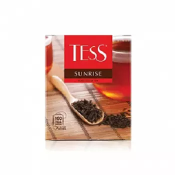Чай черный Tess Sunrise, в пакетиках, 100 шт.