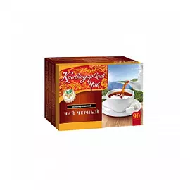 Чай черный в однокамерных пакетиках без ярлычка, 90 шт, Объединение Краснодарский чай