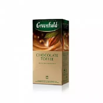 Чай Greenfield Chocolate Toffee черный в пакетиках, 25 шт.