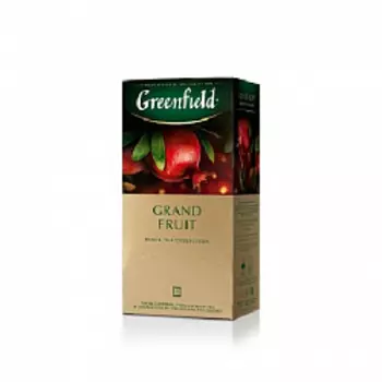 Чай Greenfield Grand Fruit черный в пакетиках, 25 шт.