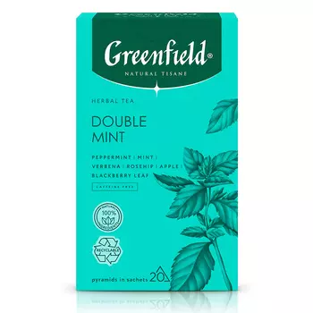 Чай Greenfield Natural Tisane DoubleMint, 20 шт.