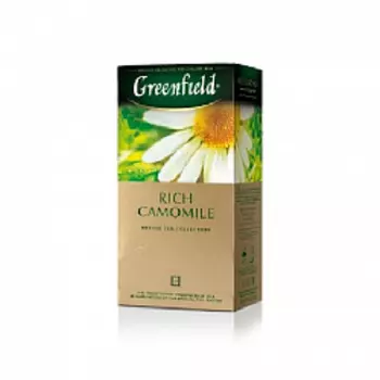 Чай Greenfield Rich Camomile в пакетиках, 25 шт.