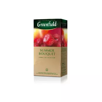 Чай Greenfield Summer Bouquet в пакетиках, 25 шт.
