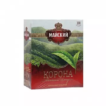 Чай Майский Корона Российской империи в пакетиках, 100 шт
