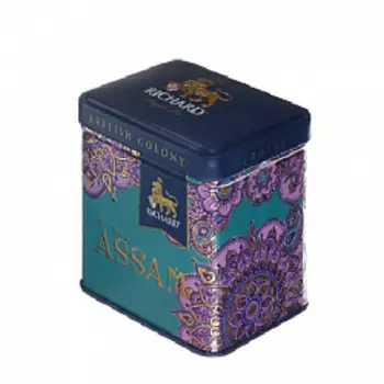 Чай Richard British Colony Royal Assam черный листовой, 50 гр.