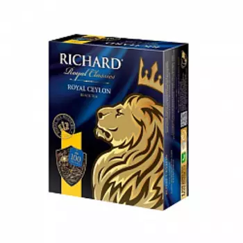 Чай Richard Royal Ceylon черный в пакетиках, 100 шт.