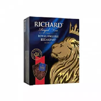 Чай Richard Royal English Вreakfast черный в пакетиках, 100 шт