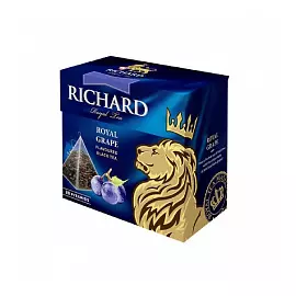 Чай Richard Royal Grape в пирамидках, 20 шт.