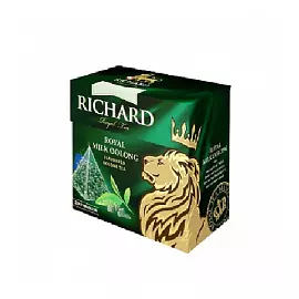 Чай Richard Royal Milk Oolong зеленый в пирамидках, 20 шт.