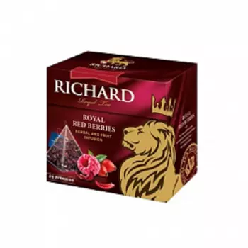 Чай Richard Royal Red Berries в пирамидках, 20 шт.