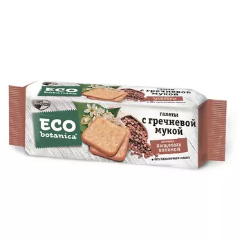 Галеты Eco Botanica с гречневой мукой, 160 гр.