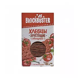 Хлебцы хрустящие с томатами, BLOCKBUSTER, 130 гр.