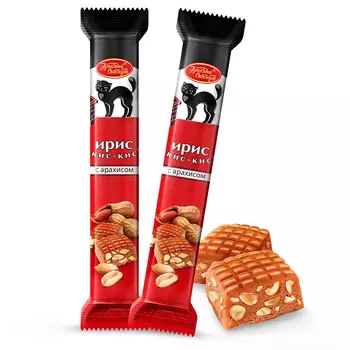 Ирис Кис кис с молочным вкусом и арахисом