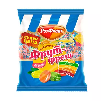 Карамель Фрут-Фреш микс, Рот Фронт 250 гр.