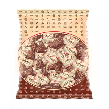 Карамель Лакомка Суперкакао, Рот Фронт, 250 гр.