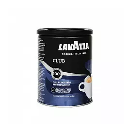Кофе молотый Lavazza Club, банка, 250 гр.