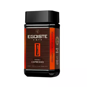 Кофе растворимый Egoiste Double Espresso, 100 гр