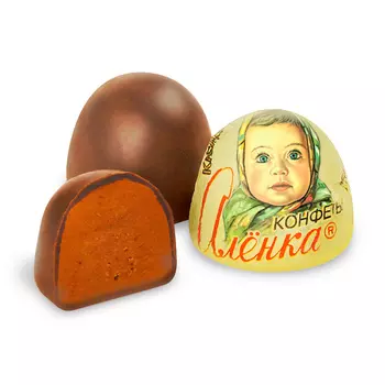 Конфеты Аленка крем-брюле, Красный Октябрь, 250 гр.