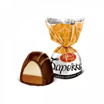 Конфеты Барокко вкус сливочно-кофейный крем, Красный Октябрь