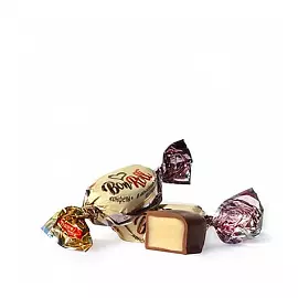 Конфеты Bon Roll со вкусом сливок, Красный Октябрь