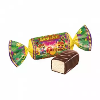 Конфеты Дикий фрукт персик-маракуйя, Шоколадная фабрика Новосибирская