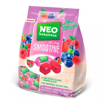 Конфеты Neo-Botanica, с клубникой, малиной и черникой, 200 гр