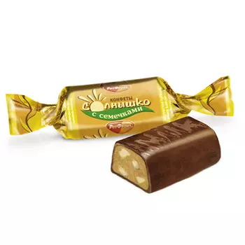 Конфеты Солнышко с семечками, Рот Фронт