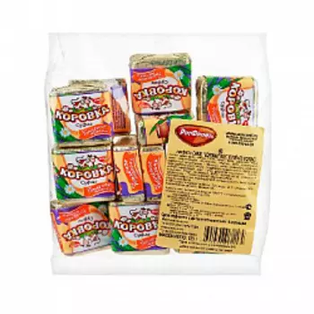 Конфеты Суфле Коровка вкус Топленое молоко, Рот Фронт, 225 гр.