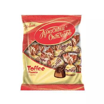 Конфеты Toffee Premio, Красный Октябрь, 250 гр.