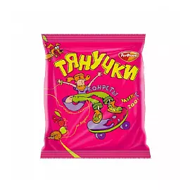 Конфеты Тянучки, микс вкусов, Рот Фронт, 200 гр.