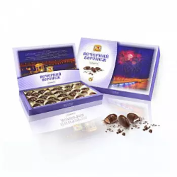 Конфеты Вечерний Воронеж, Воронежская кондитерская фабрика, 450 гр.