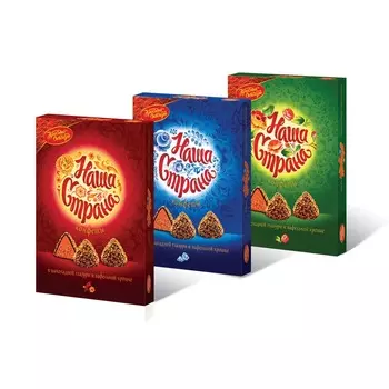 Конфеты в коробке Наша страна, Красный Октябрь, 210 гр.