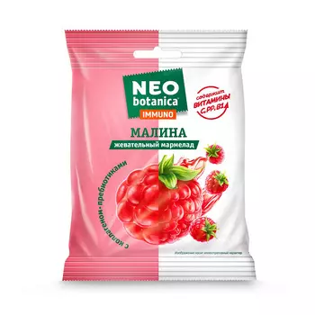 Мармелад Neo-Botanica Immuno, малина, 75 гр