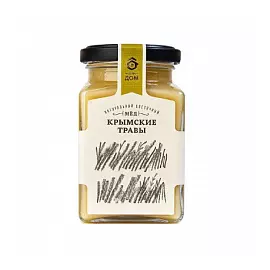 Мед Медовый дом цветочный Крымские травы, 320 гр.