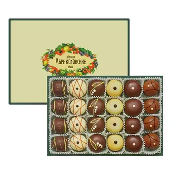 Набор шоколадных конфет Абрикосовские №1, Красный Октябрь, 285 гр.