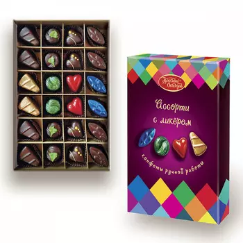 Набор шоколадных конфет микс, Красный Октябрь, 285 гр.