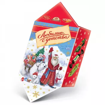 Новогодний подарок Любимые с детства Конфета 350 гр.