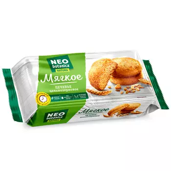 Печенье сдобное цельнозерновое Neo-Botanica Natura, 160 гр.