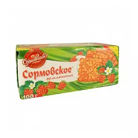 Печенье Сормовское Земляничка, 100 гр.