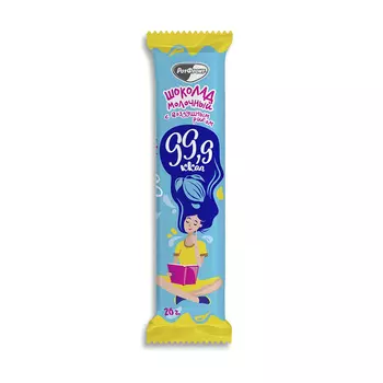 Шоколад молочный «99,9 ккал» с воздушным рисом