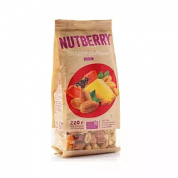 Смесь Nutberry сладко-соленая 220 гр
