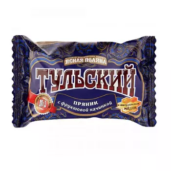 Тульский пряник с фруктовой начинкой, Ясная Поляна, 45 гр.