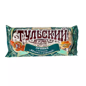 Тульский пряник Ясная Поляна, с яблоком и корицей, 130 гр